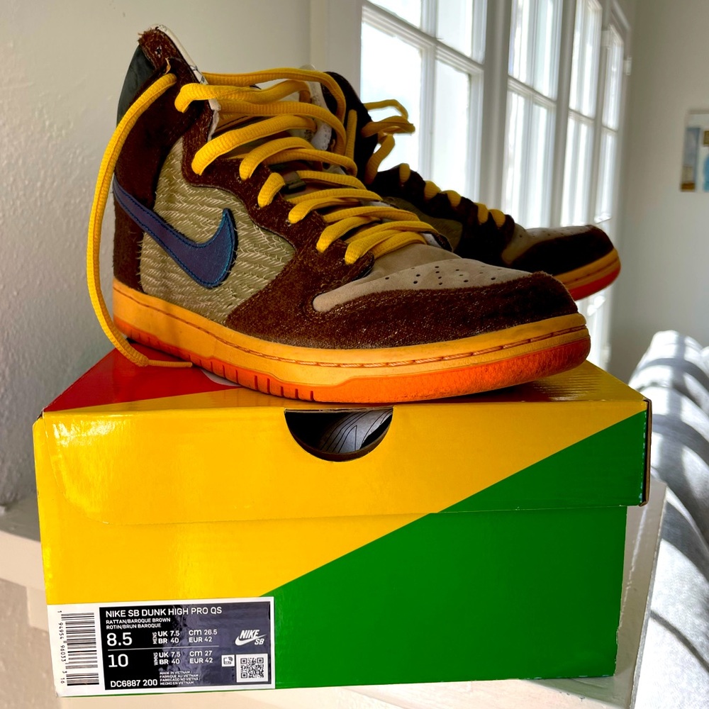 Nike SB Dunk High Pro x Concepts TurDUNKen 2020 Size 8.5M or 10W